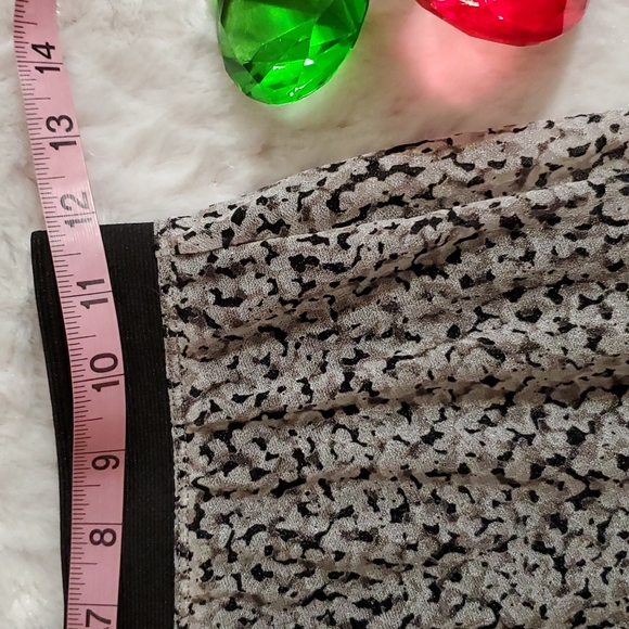 AX ARMANI EXCHANGE Sheer maxi over mini skirt`XS - Picture 4 of 7